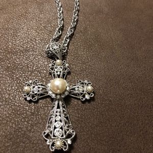 Nice cross necklace bought lane bryAnt
